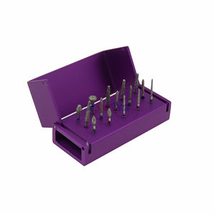 Fresas de diamante con caja de desinfección de apertura Archivos de taladro dental Bur Holder Endo Box - Product Image 3