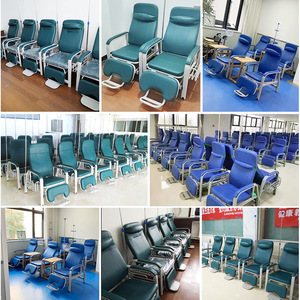 Silla de Infusión Hospitalaria Tsuneyuki 73x73x115cm, Silla Reclinable para Goteo Intravenoso de Uso Clínico - Product Image 3