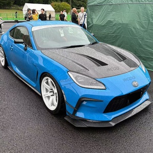 Wcdg เครื่องดูดควันคาร์บอนไฟเบอร์, สำหรับ Toyota GR86 Subaru <span class=keywords><strong>BRZ</strong></span> 2021 + กันชนหน้าช่องแอร์ฝากระโปรงรถยนต์ - Product Image 6