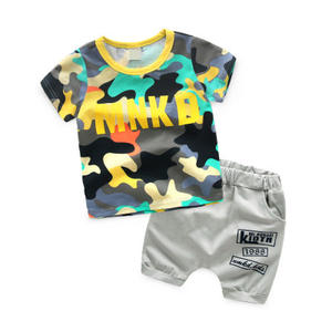 Conjunto de Ropa Estampada para Niños, Estilo Boutique, Verano, de Fábrica China - Product Image 3