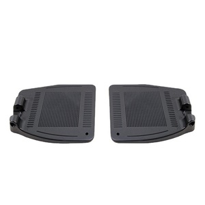 Pédales de fauteuil roulant en plastique ABS et alliage d'aluminium, à encoches, une paire, pour équipement de fitness et massage santé - Product Image 3