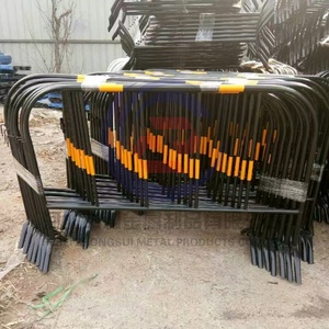 Precio bajo de fábrica Barrera de control de multitudes Valla temporal recubierta de polvo para multitud de conciertos - Product Image 2