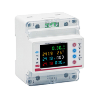 Contactor de fugas a tierra 2P 100A, medidor de energía, temporizador, disyuntores de CA monofásicos, Wifi, soporte para el Hogar Inteligente