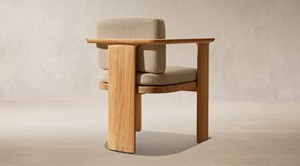Ensemble de table à manger d'extérieur en teck, design minimaliste, meubles de patio durables - Product Image 4