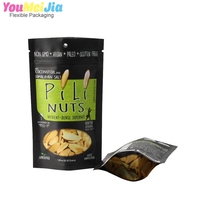 Sachet Doypack Personnalisé en Plastique Réutilisable avec Logo Imprimé pour Popcorn, Biscuits et Cacahuètes