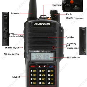 Intercomunicador Portátil Baofeng UV9RPlus, Resistente al Agua IP51, Walkie Talkie de Largo Alcance de 2 Vías con Batería de Litio Negra, Alcance de 3-10 km - Product Image 5