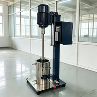 Petit mélangeur de laboratoire de table à vitesse réglable pour crème cosmétique, shampoing, émulsification et dispersion