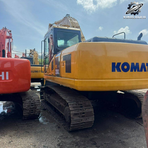 Excavatrice sur chenilles d'occasion Komatsu 200, marque japonaise d'origine, 20 tonnes, taille moyenne, excavatrice sur chenilles d'occasion - Product Image 2