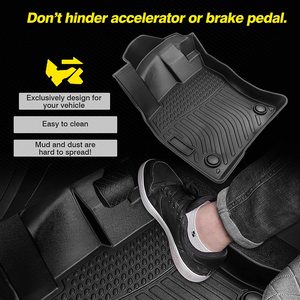 Alfombrillas personalizadas para coche BMW Serie 3 F30 <span class=keywords><strong>2023</strong></span>, protección para todo tipo de clima, TPE, alta resistencia, juego completo - Product Image 3