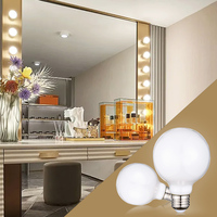 Lampu LED BB Filamen Putih/Bening G25 RA90 40W 3.8W 120V