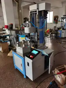 Take Away Box Machine 6 Stations Servo Motor Control Paper Tube Core Can Round Box Curling Crimping Machine For Paper Cans