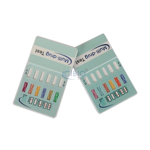 Tarjeta de Prueba de Drogas Multipanel <span class=keywords><strong>para</strong></span> la Detección de 10 Sustancias, Incluye AMP, BAR, BZO, BUP, COC, THC, MET, MTD, MDMA, MOP - Product Image 3