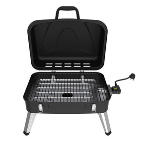 Portable Smokeless Electric Grill 58.5x38.5x25cm Foldable Outdoor Camping Tabletop BBQ For Meat Roasting - Product Image 1