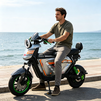 Vélo électrique haute puissance avec moteur sans balais, vélo électrique équipé NFC, trottinette électrique avec grand espace de rangement