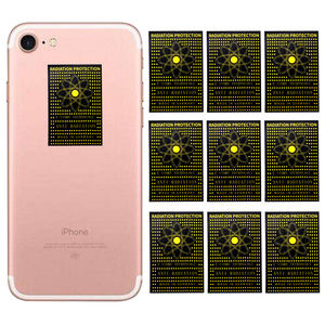 Autocollant de protection EMR/EMF de technologie japonaise avec puce ionique, réduction de la radiation de 90%, marque EST en stock - Product Image 2