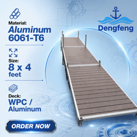 Plateforme modulaire de quai en aluminium sur mesure pour lac