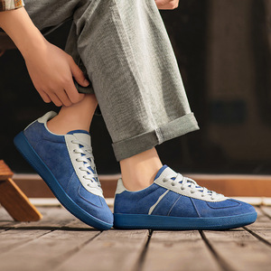 Nouvelles baskets décontractées rétro pour hommes Printemps 2026 – Design de niche bleu, style américain, semelle souple, tendance - Product Image 4