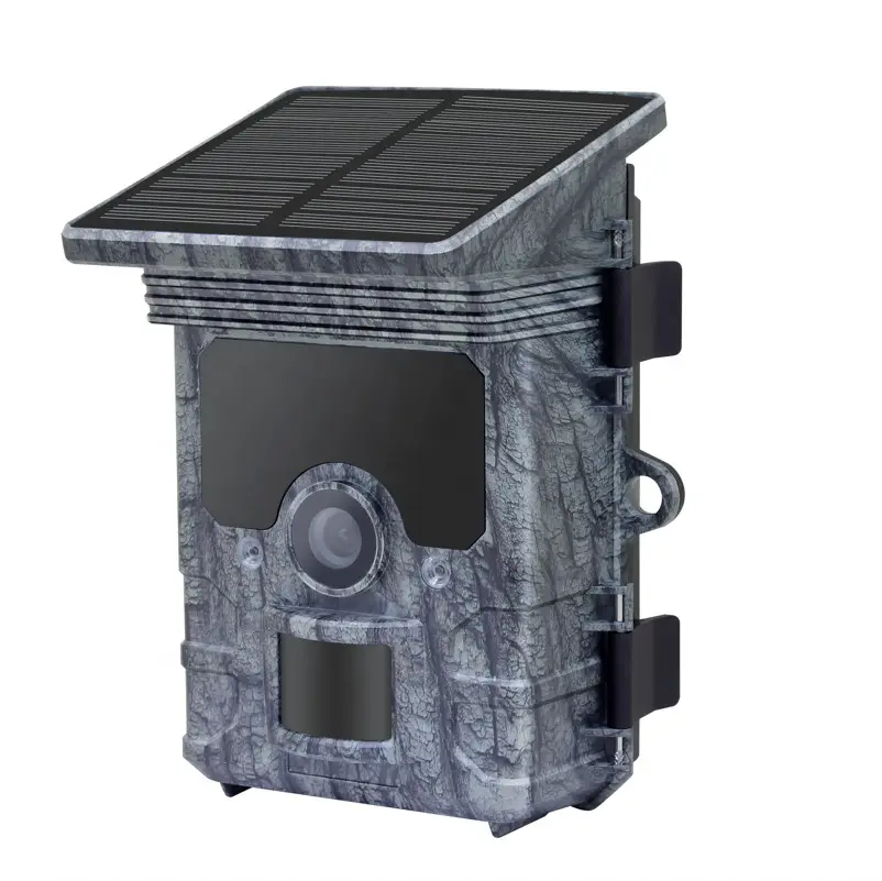 RD7000WF 4K 30MP Outdoor Wildlife Hunting Trail Game Camera with WiFi APP Solar Panel Powered Waterproof IP66 for Security