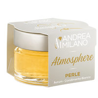 Vinaigre blanc infusé Villa Vittoria en perles (Vegan) Italie, pot en verre, liquide gourmet pour vinaigrettes, marinades, cuisine raffinée