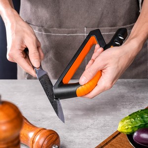 Pierre à aiguiser en acier corindon et résine à 4 niveaux pour hache et <span class=keywords><strong>machette</strong></span>. - Product Image 3