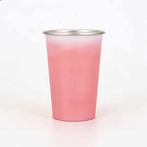 Gobelets en aluminium 600 ml personnalisés anti-UV, à simple paroi, à bord roulé, thermosensibles (couleur changeante), pour cola et soda, fabriqués au Guangdong - Product Image 1