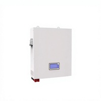 Batterie LiFePO4 51,2 V 102 Ah 5,12 kWh, système de stockage d'énergie solaire mural pour la maison, alimentation de secours solaire