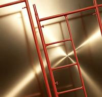 Nouvel échafaudage en acier Q235 pour la construction, plateformes et échelles en acier pour échafaudages en H