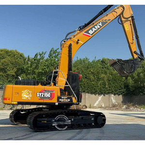 Excavatrice sur chenilles Sany Sy215C d'occasion de 21,5 tonnes, excavatrice Sany215H, matériel de terrassement d'occasion, marque chinoise - Product Image 1