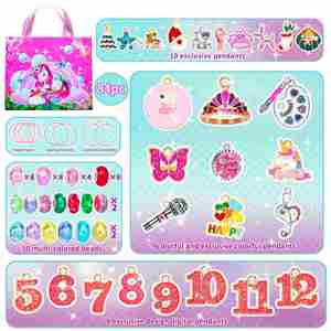 Kit Educativo Premium 2025 para Hacer Pulseras DIY para Niñas, Cuentas Coloridas, Set de Joyería de Fantasía y Ciencia Ficción, Bolso Moderno - Product Image 6