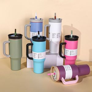 Cross-border 304 Stainless Steel Vacuum <b>Flask</b> <b>Bottle</b> 40oz Large-capacity Handle Car/outdoor Use Featuring 6-12 Hours Thermal - Product Image 3