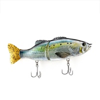 Fabricant de leurres en plastique dur, leurres de pêche, appâts articulés, Swimbait
