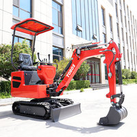 Mini-excavatrice TOROS 1 tonne, 2 tonnes, 3,5 tonnes, moteur Kubota, EPA EURO 5, micro-excavatrice hydraulique sur chenilles à vendre