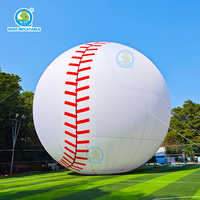 Ballon gonflable géant de 20 m pour la publicité extérieure, décorations pour les événements sportifs, les expositions - Imperméable, résistant au vent, multicolores