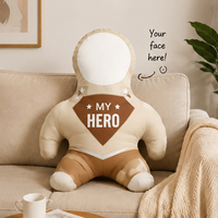 Coussins personnalisés avec logo, oreillers décoratifs de marque, coussin moelleux pour la maison et le bureau, cadeau