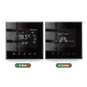 Termostato de calefacción inteligente <span class=keywords><strong>Beca</strong></span>, pantalla TFT a Color, pantalla de interfaz Dual, controlador de temperatura cuadrado para uso hospitalario - Product Image 2