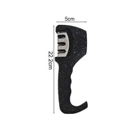 Aiguiseur de couteaux manuel écologique multi-grains, antidérapant, durable, affûtage rapide pour couteaux de cuisine, accessoire de ponçage pour ciseaux