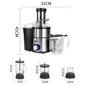 4 trong 1 thương mại đa mục đích điện máy ép trái cây Máy xay sinh tố Mixer xử lý thực phẩm cho hộ gia đình sử dụng cho smoothies extracteur de jus - Product Image 6