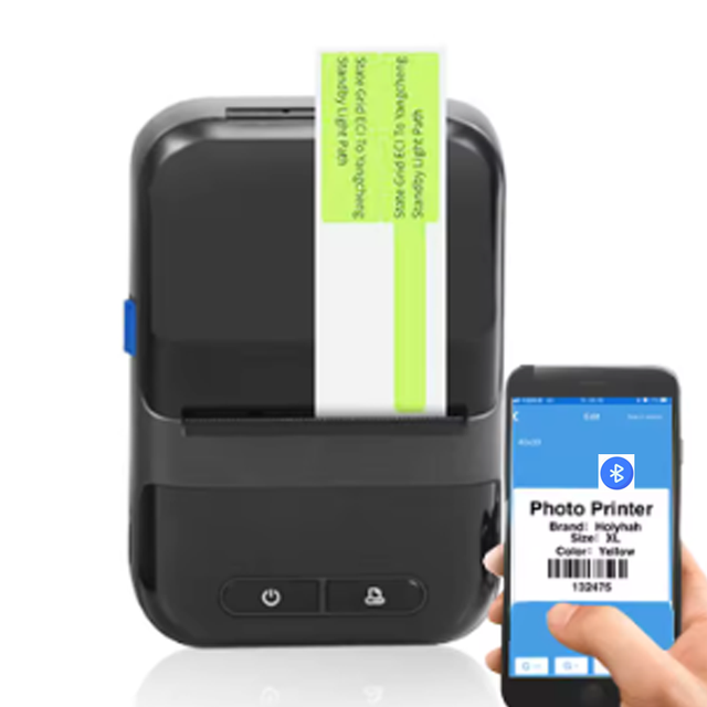 58mm Portable Barcode Printer 2 Inch Mini Pocket Pos Thermal Mobile Receipt Printer Android Handheld Wireless Sticker Printer