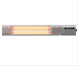 Chauffe-terrasse électrique infrarouge 2500W pour usage domestique extérieur, montage mural ou au plafond, commande tactile, Wi-Fi et télécommande - Product Image 2