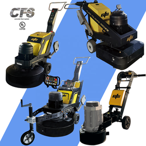 Шлифовальная машина для бетона, профессиональный Электрический напольный шлифовальный станок с одним диском, без мертвых углов - Product Image 2