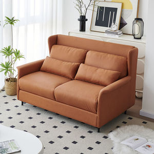 Canapé-lit en tissu escamotable avec <span class=keywords><strong>matelas</strong></span> synthétique remplaçable, lit multifonctionnel <span class=keywords><strong>pour</strong></span> salon et grand magasin - Product Image 4