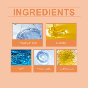 Tónico Facial de Vitamina C de Marca Privada, Tónico Facial Suavizante con Hialuronato de Sodio, Tónico Facial Iluminador e Hidratante con Nicotinamida, OEM - Product Image 5