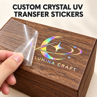 Autocollant holographique personnalisé à transfert laser, film arc-en-ciel irisé, décalcomanie prédécoupée gratuite pour gobelet, bouteille, coque de téléphone, boîte cadeau