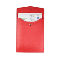 GemFully 2025 Nouvelle arrivée Pet Leather Folder A4 Document Holder A4 Document Folder Leather File Holder Organizer