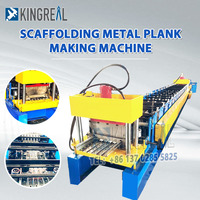 Machine de fabrication de panneaux d'échafaudage entièrement automatique 2026, machine de poinçonnage et de formage de crochets pour planches de marche, pour échafaudages de construction