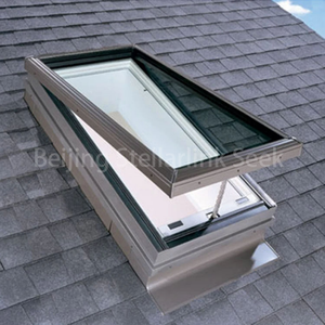 현대식 알루미늄 합금 채광창 자동 슬라이딩 이중 유리 지붕창 (리모컨 포함, 방수 및 환기 기능) - Product Image 2