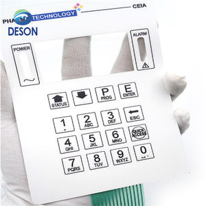 Deson Inverse Imprimé Velours Personnalisé Flexible Circuit Non Tactile Acrylique Panneau Verre Affichage Graphique Superposition Face Plate - Product Image 1