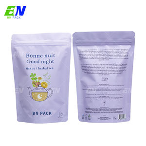 30g 60g 100gプライベートラベル混合フレーバーデトックスハーブとフルーツハーバルドライフラワーティースタンドアップバッグジッパートップ付き卸売 - Product Image 3