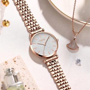 Drioshipping, los últimos relojes de cuarzo para mujer, relojes de pulsera impermeables con esfera brillante a la moda para mujer - Product Image 2