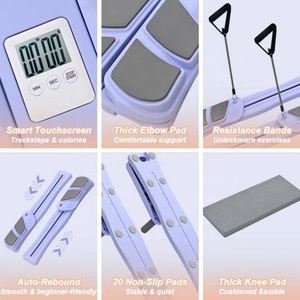 Thiết bị tập thể dục Pilates cải cách Hội Đồng Quản Trị với truy cập đẩy lên Hội Đồng Quản trị cơ bắp phẳng hỗ trợ tập thể dục Hội Đồng Quản trị thiết bị thể dục - Product Image 2